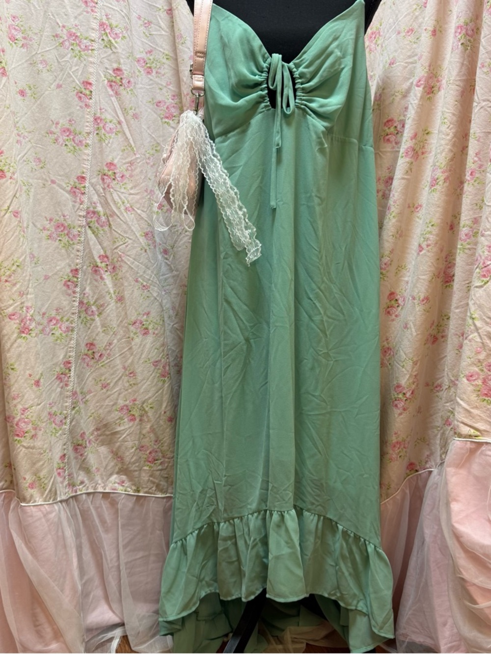 blue summer dress